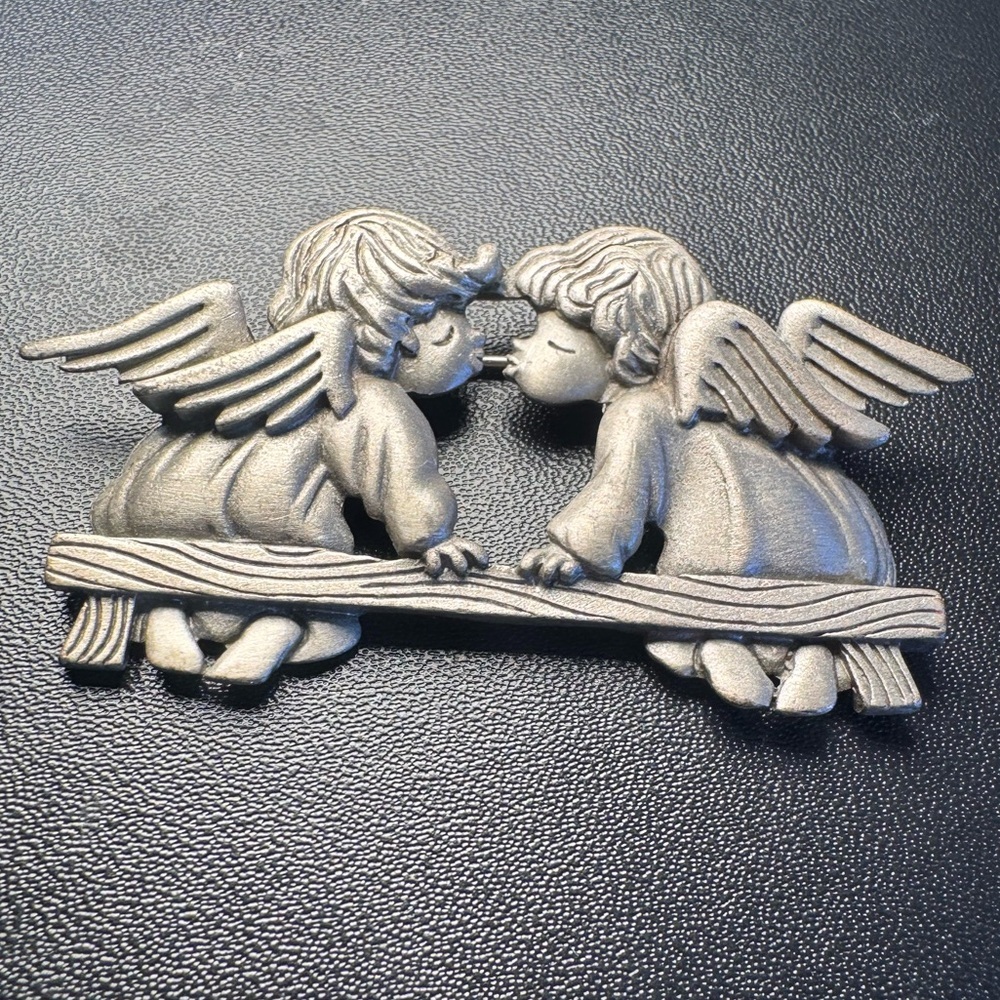 Vintage Jonetre Jewelry Cupid Brooch
